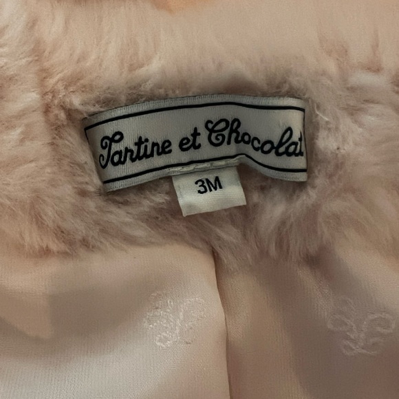 Pink faux fur jacket girls NEW - Picture 7 of 8